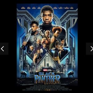 Black panther movie poster